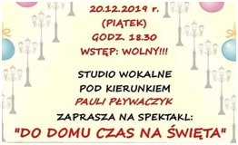 Zapraszamy na koncert Studia Wokalnego z ODK