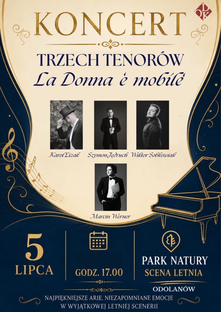koncert trzech tenorów, plakat