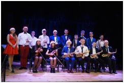 Młodzieżowa Orkiestra Rozrywkowa z ODK na scenie