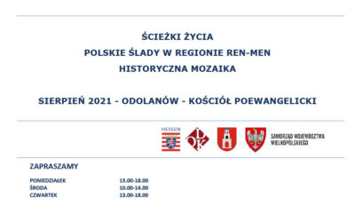 Zapraszamy na wystawę –  „Ścieżki życia – Polskie ślady w regionie Ren-Men. Historyczna mozaika”.