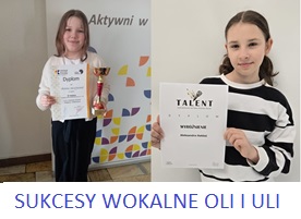 Sukcesy wokalne Oli i Uli.