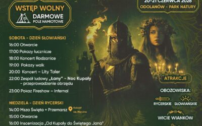 ⚔️🌿 Gród Bartosza – Noc Dwóch Tradycji już w ten weekend! 🌿⚔️