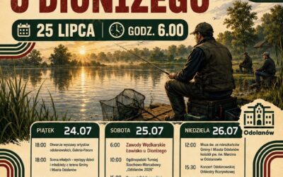Wędkarskie emocje na łowisku „u Dionizego” podczas Dni Odolanowa